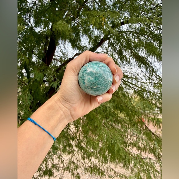 Amazonite sphere - Picture 4 of 5